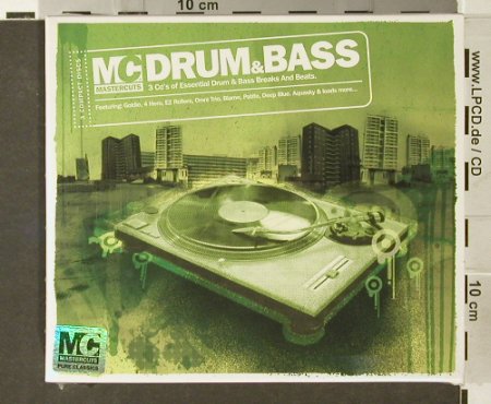 C.A.Mastercuts Drum & Bass: Essential D&B Breaks&Beats, FS-New, Apache(), UK, 2006 - 3CD - 94050 - 11,50 Euro