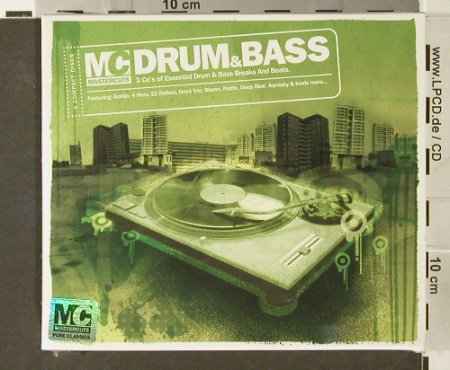 C.A.Mastercuts Drum & Bass: Essential D&B Breaks&Beats, FS-New, Apache, UK, 2006 Typ: 3CD Best.-Nr.: 94050 Preis: 11,50 Euro