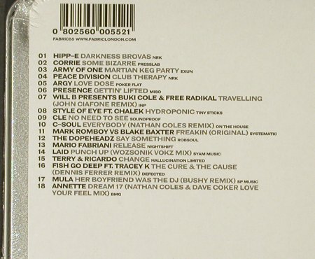 V.A.Fabric 28: Wiggle, metal-Box,-FS-New, Fabric(FABRIC55), EU, 2006 - CD - 94059 - 11,50 Euro
