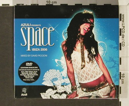 V.A.Space Ibiza 2006: Mixed by David Piccioni, Digi +DVD, Azuli(), EU, FS-New, 2006 - 2CD - 94079 - 10,00 Euro