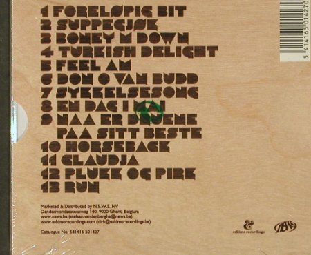 Lindstrom & Prins Thomas: Same, FS-New, Eskimo Recordings(), EU, 2005 - CD - 94118 - 7,50 Euro