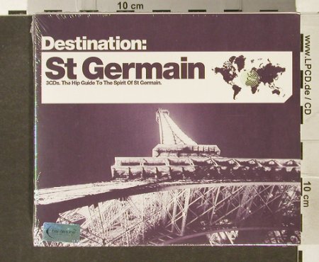 V.A.Destination: St Germain, FS-New, Bar de Lune(), UK, 2006 - 3CD - 94240 - 10,00 Euro