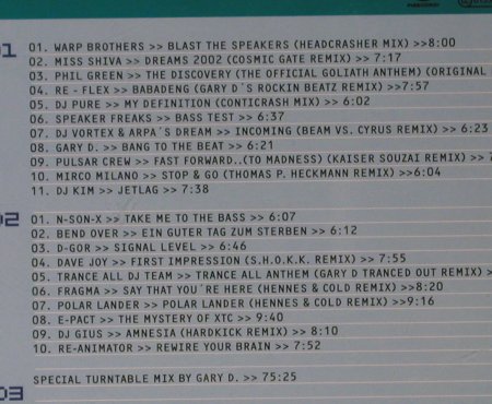 V.A.Gary D.: pres.D-Techno 5, PIAS(), D, 2001 - 3CD - 95072 - 10,00 Euro