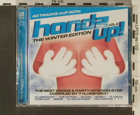 V.A.Hands Up! Vol.2: The Winter Edition, 43 Tr., Klubbstyle(535.5102.2), EU, 2007 - 2CD - 95452 - 10,00 Euro