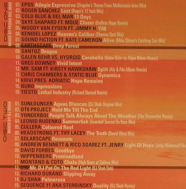 V.A.Mellomania 9: Pedro Del Mar/DJ Shah, FS-New, Klubbstyle(535.2009.2), EU, 2007 - 2CD - 95474 - 10,00 Euro