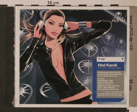 V.A.Hed Kandi-The Mix:Winter 2004: 39 Tr., FS-New, Hed Kandi(HEDK044), EU, 2004 - 3CD - 95822 - 11,50 Euro