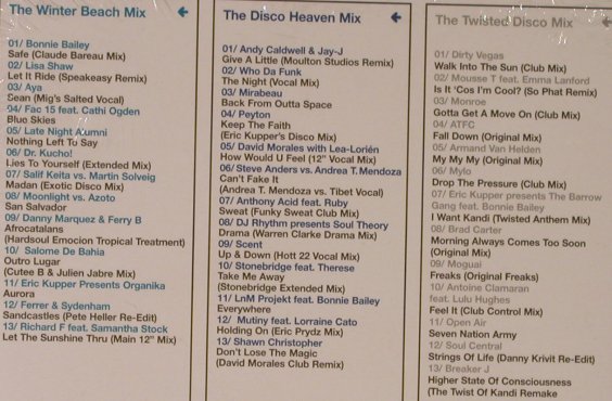 V.A.Hed Kandi-The Mix:Winter 2004: 39 Tr., FS-New, Hed Kandi(HEDK044), EU, 2004 - 3CD - 95822 - 11,50 Euro