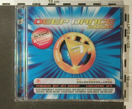 V.A.Deep Dance 2006: 80 Tr., FS-New, Klubbstyle(535.4007.2), EU, 2006 - 2CD - 95961 - 10,00 Euro