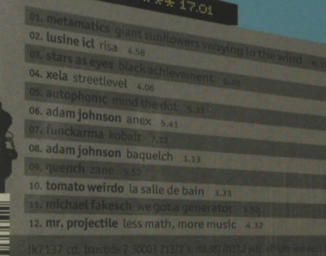 V.A.Mas Confusion: compil. By Funckarma & Funkstörung, K7(!k7137), P FS-New, 2002 - CD - 96123 - 7,50 Euro