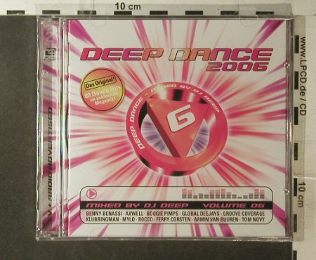 V.A.Deep Dance 2006 Volume 06: 80 Tr., FS-New, Klubbstyle(535.4006.2), EU, 2006 - 2CD - 96150 - 10,00 Euro