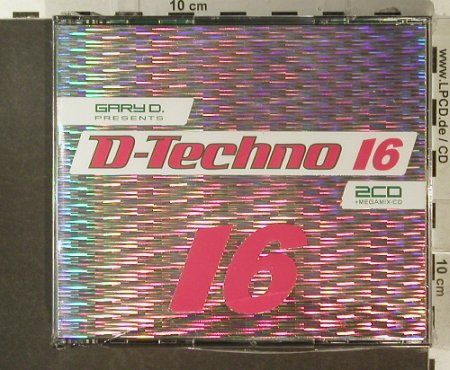 V.A.Gary D.: pres.D.Techno 16, FS-New, EDM(), , 2007 - 3CD - 96288 - 12,50 Euro