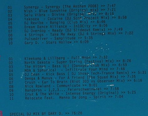 V.A.Gary D.pres.D.Trance: Vol.36 ,FS-New, EDM(), , 2007 - 3CD - 96290 - 15,00 Euro