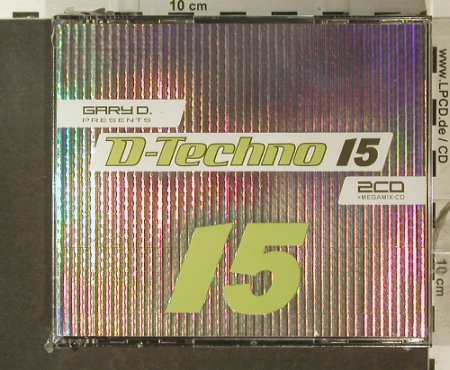 V.A.Gary D.: pres.D.Techno 15, FS-New, EDM(), , 2007 - 3CD - 96292 - 12,50 Euro