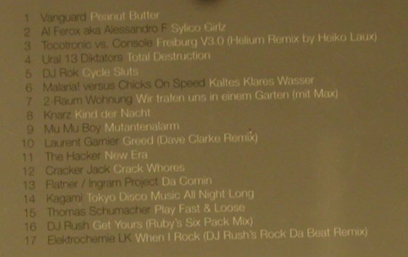 V.A.Perlen 2: Mixed by Thomas Schumacher, Spiel-Zeug Schallplatten(Spiel 004-2), , 2002 - CD - 96389 - 7,50 Euro