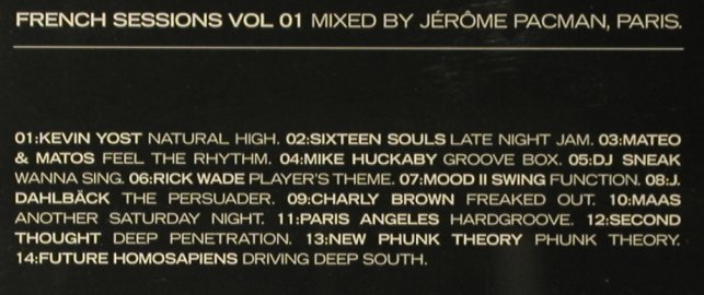 V.A.Frence Session Vol.1: 14 Tr., Distance(SUB 4861.9), EU,  - CD - 96401 - 10,00 Euro