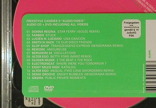 V.A.Freestyle Candies Vol.2: 14 Tr., FS-New, Lim.Ed., Klang Electronic(), EU, 2006 - CD/DVD - 96730 - 12,50 Euro