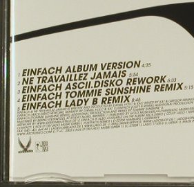 Ascii.Disco: Einfach Remixed*4+1, L'Age D'Or (LADO 17109-3), D, 2003 Typ: CD5" Best.-Nr.: 96739 Preis: 4,00 Euro