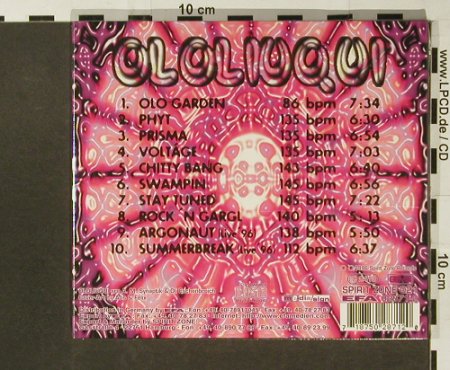 Ololiuqui: Same, Digi, FS-New, SpiritZone(), D, 1996 - CD - 96772 - 15,00 Euro