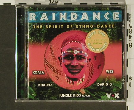 V.A.Raindance: The Spirit of Ethno-Dance, 19 Tr., Warner(), D, 1998 - CD - 96876 - 5,00 Euro