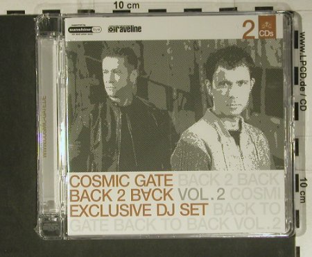 V.A.Cosmic Gate: Back To Back Vol. 2,  FS-New, E-Cutz(565.0001.2), D, 2005 - 2CD - 98828 - 12,50 Euro
