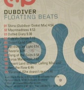 Dubdiver: Floating Beats, Digi, FS-New, Blue Flame(88412), , 2005 - CD - 98875 - 7,50 Euro