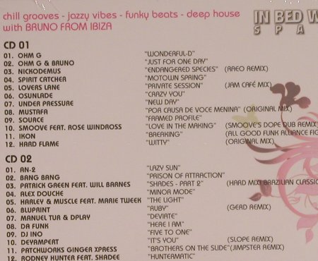 V.A.In Bed With Space: Chill House Edition, Part,11, Club Star(cls0001452), , FS-New, 2008 - 2CD - 99493 - 10,00 Euro