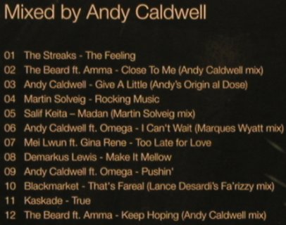 V.A.Inhouse Perspectives: 02, Mixex by Andy Caldwell, FS-New, Inspiritmusic(INH002cd), UK, 2004 - CD - 99581 - 5,00 Euro