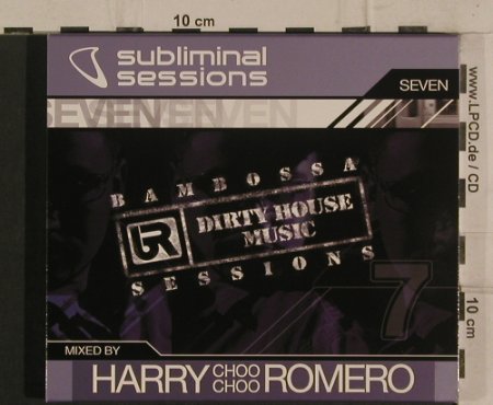 V.A.Subliminal Sessions: Seven - by Harry Choo Choo Romero, Subliminal Rec.(SUBUScd16), , 2004 - 2CD - 99811 - 7,50 Euro