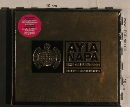 V.A.Ayia Napa The Album 2001: Mixed by Masterstepz, FS-New, MinistryOS(mos cd 19), UK, 2001 - 2CD - 99923 - 12,50 Euro