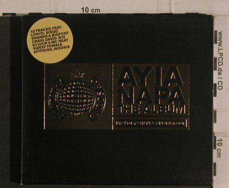 V.A.Ayia Napa The Album: Mixed by Shank & Bigfoot, MinistryOS(MOScd 10), UK, 2000 - 2CD - 99924 - 10,00 Euro