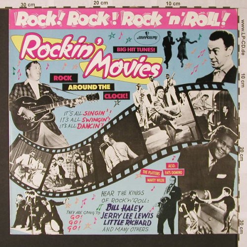 V.A.Rock!Rock!Rock'n'Roll: Rockin'Movies, 12 Tr., Mercury(6498 047), D,  - LP - E7750 - 5,00 Euro