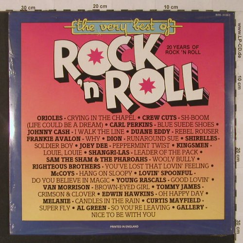 V.A.The Very Best Of Rock'n'Roll: 30 Tr., Foc, FS-New, BDS(5133-2), UK,  - 2LP - F5389 - 7,50 Euro