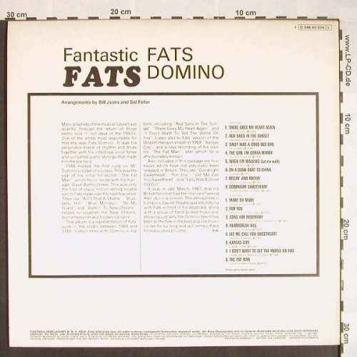 Domino,Fats: Fantastic Fats, EMI Columbia(C 048-90 934), D,  - LP - F9645 - 9,00 Euro