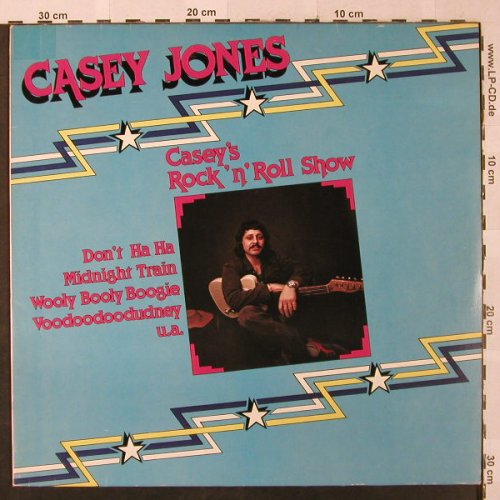 Jones,Casey: Casey's Rock 'n'Roll Show,m-/vg+, Bellaphon(BI 15202), D,Ri, 1977 - LP - H2551 - 5,00 Euro