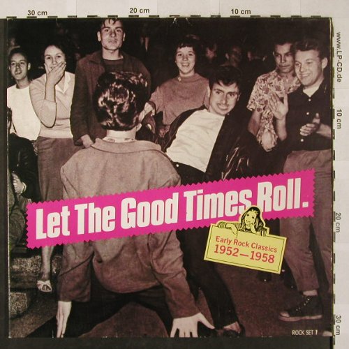 V.A.Let The Good Times Roll: Early Rock Classics,1952-58,Foc, Capitol,Kess funnyFrisch(F 669.084), D,  - LP - H2572 - 6,50 Euro
