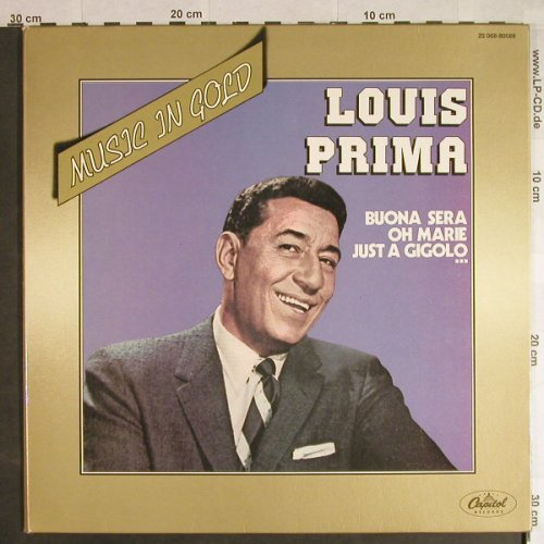 Prima,Louis: Music in Gold, Foc, Capitol(2S 068-80688), F,Ri 1978, 1955 - LP - H351 - 5,50 Euro