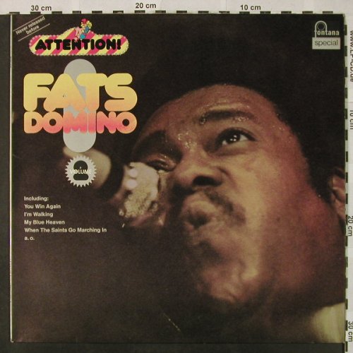 Domino,Fats: Attention! Vol.2, Fontana(6430 100), D,  - LP - H4816 - 5,00 Euro