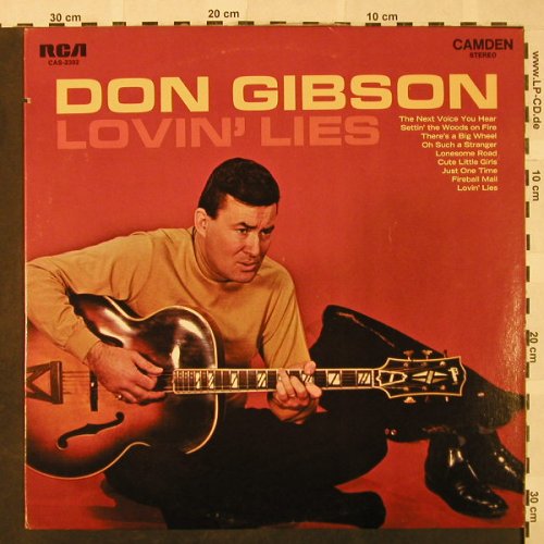 Gibson,Don: Lovin' Lies, RCA Camden(CAS-2392), US,co,Ri,  - LP - H4836 - 7,50 Euro