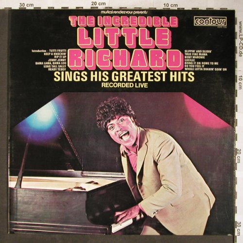 Little Richard: The Incredible..Rec.Live, Stol, Contour(2870 150), I,  - LP - H5853 - 5,00 Euro