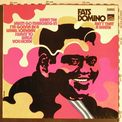 Domino,Fats: Ain't That A Shame, Sunset(SLS 50227 Z), D,  - LP - H7082 - 5,50 Euro