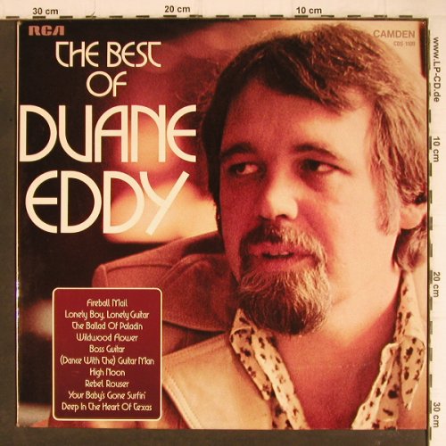 Eddy,Duane: The Best Of, RCA Camden(CDS 1109), UK, 1972 - LP - H7092 - 2,00 Euro