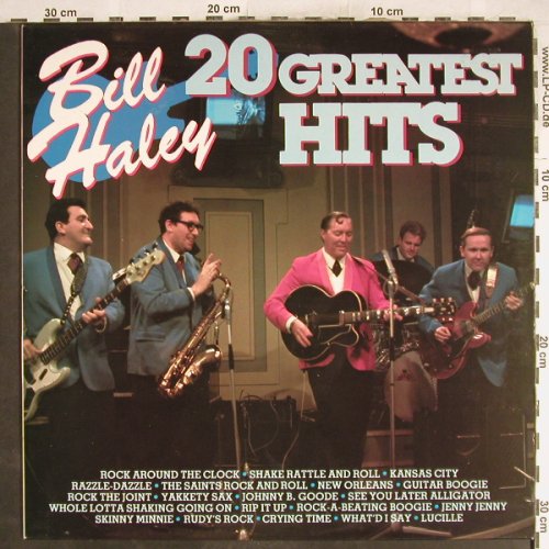 Haley,Bill & Comets: 20 Greatest Hits, BlackTulip(BT 555010), UK,  - LP - H7094 - 5,50 Euro