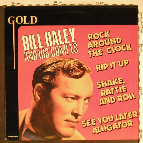 Haley,Bill & Comets: Gold '74, Ri, MCA(202 369), NL, 1980 - LP - H7116 - 5,00 Euro