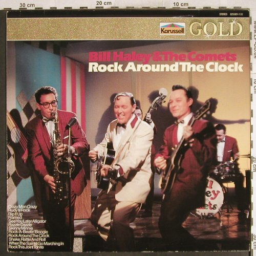 Haley,Bill & Comets: Rock Around The Clock, Karussell Gold(825 801), D, 1970 - LP - H7134 - 5,00 Euro