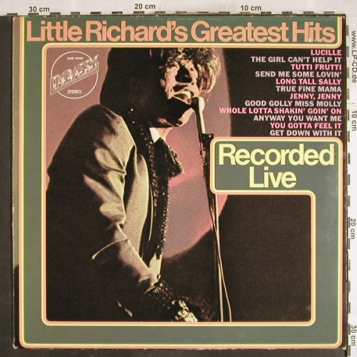 Little Richard: Greatest Hits-Recorded Live, Embassy(EMB 31065), NL,Ri, 1967 - LP - H7140 - 5,50 Euro