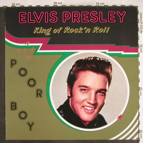 Presley,Elvis: Poor Boy-King Of Rock'n Roll, Allround(AR 31018), DK, vg+/m-, 1984 - LP - H7170 - 4,00 Euro