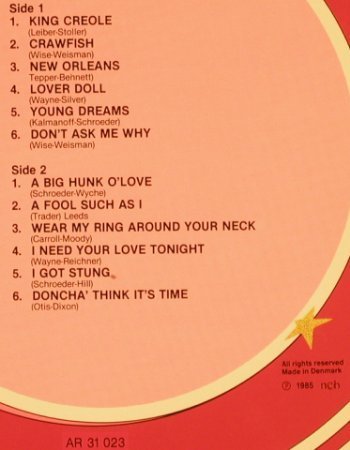 Presley,Elvis: Love Doll-King Of Rock'n Roll, Allround(AR 31023), DK, 1985 - LP - H7171 - 4,00 Euro
