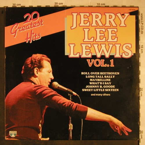 Lewis,Jerry Lee: 20 Greatest Hits, Vol.1, Lotus(LOP 14.042), I, 1984 - LP - H9397 - 5,50 Euro