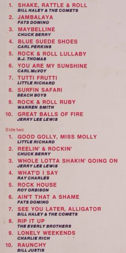 V.A.Rock'n'Roll Bonanza: 60 original Hits, Box, Lotus (KB 702/3), I, 1983 Typ: 3LP Best.-Nr.: V3088 Preis: 9,00 Euro