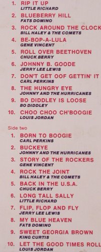 V.A.Rock'n'Roll Bonanza: 60 original Hits, Box, Lotus (KB 702/3), I, 1983 Typ: 3LP Best.-Nr.: V3088 Preis: 9,00 Euro